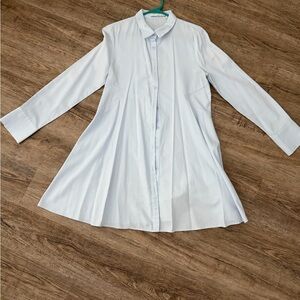 FRNCH Light Blue Asymmetrical Dress